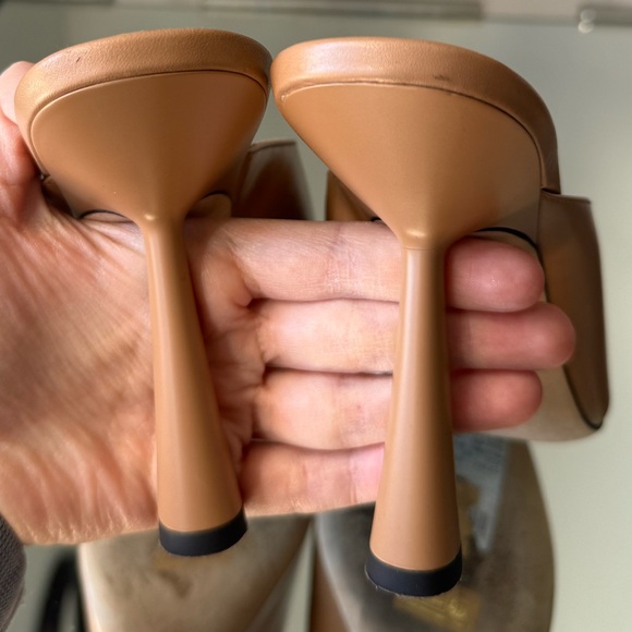 EUC Jimmy Choo Maryanne 100 High Heel Slide Sandals 39 $850 - Picture 8 of 10